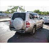 01-06 Mitsubishi Montero Black Horse Stainless Steel Bumper Guard Free Installation... by Black Horse
