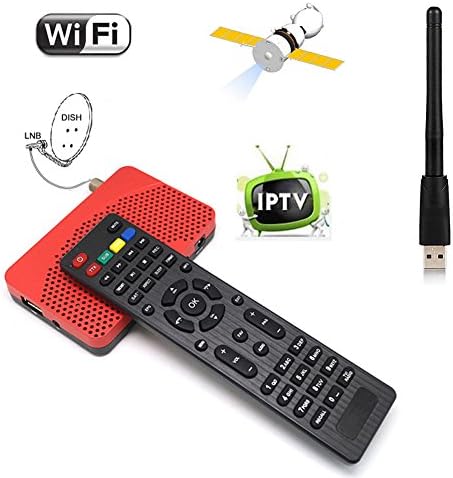 DVB-S2 Mini American Satellite Iptv Combo FTA Receiver TV BOX with Wifi Dongle