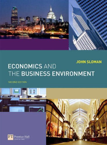 Economics and the Business Environment