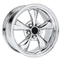18" x 10" Replika Wheels Mustang Bullet (Chrome/Chrome) Wheels (Set of 4)