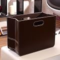 DESIGN MAGAZINHALTER ZEITUNGSKORB zeitungsst�nderbox braun