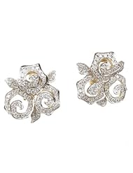 Women 14k Yellow Gold 1.09ctw diamond Stud earring 40 LE150Y Size 7.16