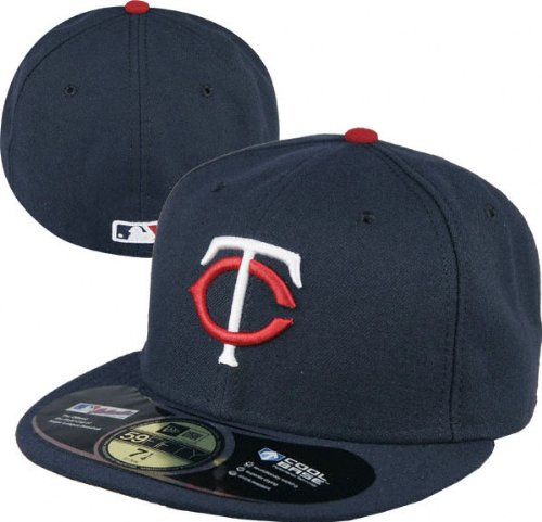 Minnesota Twins Navy Home Authentic On-Field 59FIFTY Fitted Hat
