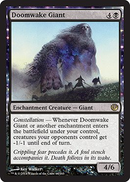 Magic: the Gathering - Doomwake Giant (66/165) - Journey into Nyx
