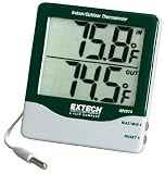 Extech 401014 Big Digit Indoor/Outdoor Thermometer