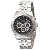 Bulova Mens Marine Star Chronograph Stainless Steel Bracelet Watch #96B113 by Bulova