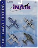 Die Cast World War II Warbirds 4 Piece Set