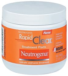 Neutrogena Rapid Clear Treatment Pads, 60 Count