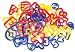Wilton 50 Piece ABC & 123 Cookie Cutter Set