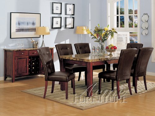 Bologna 7-Pc Dining Table by Acme