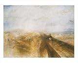 Rain, Steam and Speed by Joseph Mallord William Turner,11 in. x 9 in.