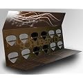 12 Assorted Dunlop NYLON PLECTRUMS with Plectrum-Card - From Music Schubert - A Perfect Present Idea For Any Guitar Player