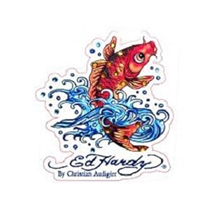 Ed Hardy Koi Fish Crystal Cling Bling