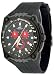 Adee Kaye Men's Ryder G2 Sports Black IP Chronograph Watch Model AK6002-MIPB1