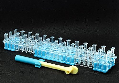 HomeTalks Bracelet Craft Loom Bands Board & Hook adjustable and compatible with all Loom Bandz(Loom board + Hook) by TimeTalks