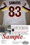 Ricky Sanders Autographed Jersey - Washington Redskins