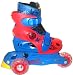 Spider Man 2 in 1 Skate Rollerblade Roller-Skate (Red/Blue)