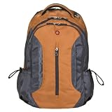 SwissGear Laptop Backpack - Orange Silver