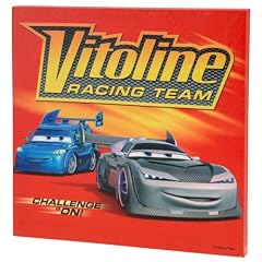 4 x Disney Cars Leinwandbilder