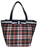 Women's Tommy Hilfiger Large Tote Handbag (Plaid)