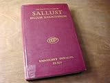 Gaii Sallusti Crispi Bellum Iugurthinum (The Jugurtha)