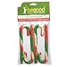 Pet Supplies : Dog Holiday Munchy Candy Cane Treats 4-pack