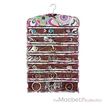 Macbeth collection Jewelry organizer zippered 42 pockets Macbeth collection Jewelry organizer zippered 42 pockets