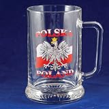 Beer Mug - Polish Eagle on Flag 0.5 L