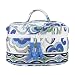 Vera Bradley Travel Cosmetic (Clearance) (Mediterranean White)