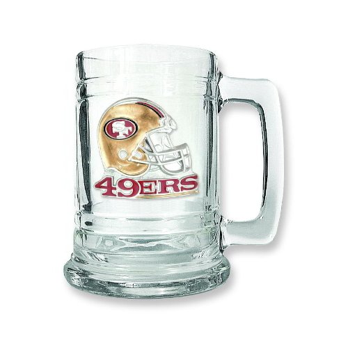 San Francisco 49ers 15 oz. Glass Tankard