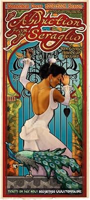 "Abduction From the Seraglio" Original Run Opera Poster