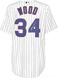 Kerry Wood Chicago Cubs Autographed Majestic Athletic Authentic Home Jersey