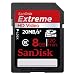 SanDisk Extreme III SDHC 8Gb High Performance Card - 20Mb/s 133x edition