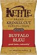 Kettle Krinkle Cut Chips, Buffalo Bleu, 8.5-Ounce Bags (Pack of 12)