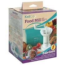KidCo Baby Steps Food Mill, with Carrying Case , 1 food mill
From KidCo
