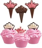 Candy Picks Mold-Princess 8 Cavities (2 Designs)