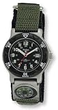 Avalon Adventure Wilderness Sport Series Black Dial Velcro Date Strap Watch # A1337-BLK