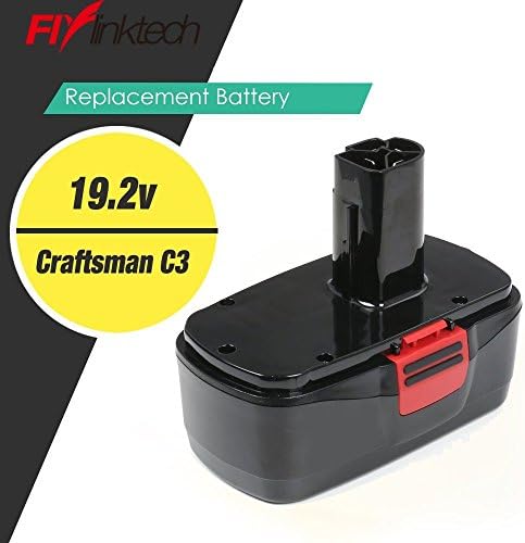 19.2 Volt Battery Replacement for Craftsman DieHard C3 XCP NiCd Cordless Battery Pack 130279005 11375 17191 11376 315.115410