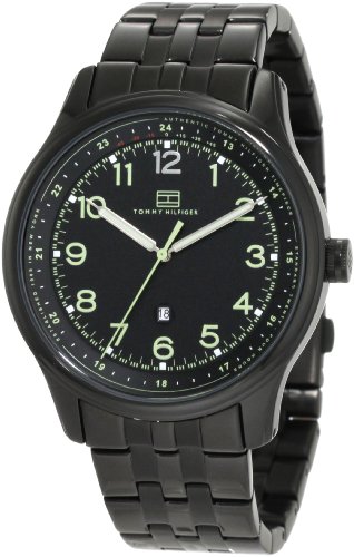 Tommy Hilfiger Mens 1710307 Classic Black IP Case and bracelet Watch Tommy Hilfiger Mens 1710307 Classic Black IP Case and bracelet Watch