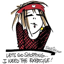 Let'S Go Shopping, Exercise - White Nightshirt in a Bag