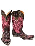 Old Gringo Letty Chocolate Purple Womens Boot - L1115-6 - 9 - M