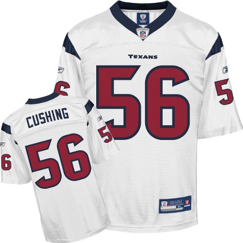 Brian Cushing White Reebok NFL Replica Houston Texans Jersey - XX-Large