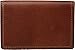 Bosca Mens Dolce Collection - Full Gusset Two-Pocket Card Case w/I.D. (Amber)