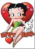 Betty Boop Magnet~ Betty In A Green Dress~ Approx 2.5