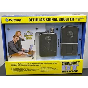 Wilson Electronics 801247 Desktop (DT) Cell Phone Signal Booster for Home or Office - For Multiple Users