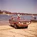 German Made Amphicar, a Car That Drives on Water Artists Photographic Poster Print by Joe Scherschel, 16x16