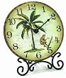 Jungle Retreat Table Clock By Infinity Instruments