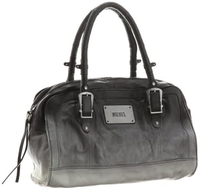 Diesel She The Warrior Script Handbag, Sac &agrave; main femme Noir V.6