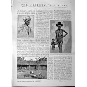 Exp�dition 1889 Slave de Kilima-Njaro d'Histoire Johnston