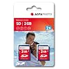 AgfaPhoto Secure Digital (SD) 2 GB Duo Speicherkarte